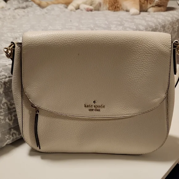 Kate Spade Cream Shoulder Bag - Picture 3 of 11